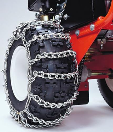 156521 Tire Chains, Compatible with All Professional Series DR Field and Brush Mowers, Chains fit an 18 x 6.5 x 8 Tire, Set of Two Chains
