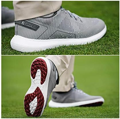 FootJoy Men's FJ Flex XP Previous Season Style Golf Shoes, Grey, 7.5 XW US | Image 7