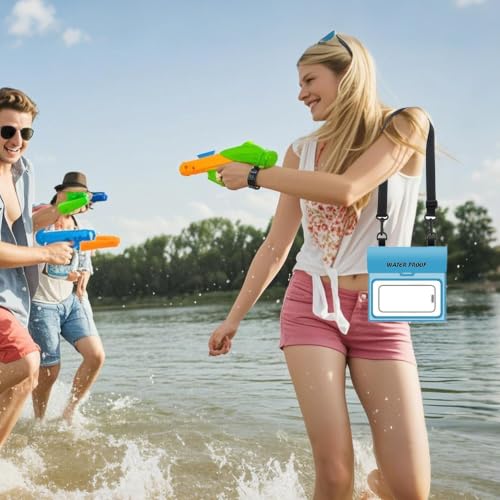 Funda impermeable para móvil en días de playa ocio diario y actividades de entretenimiento 3