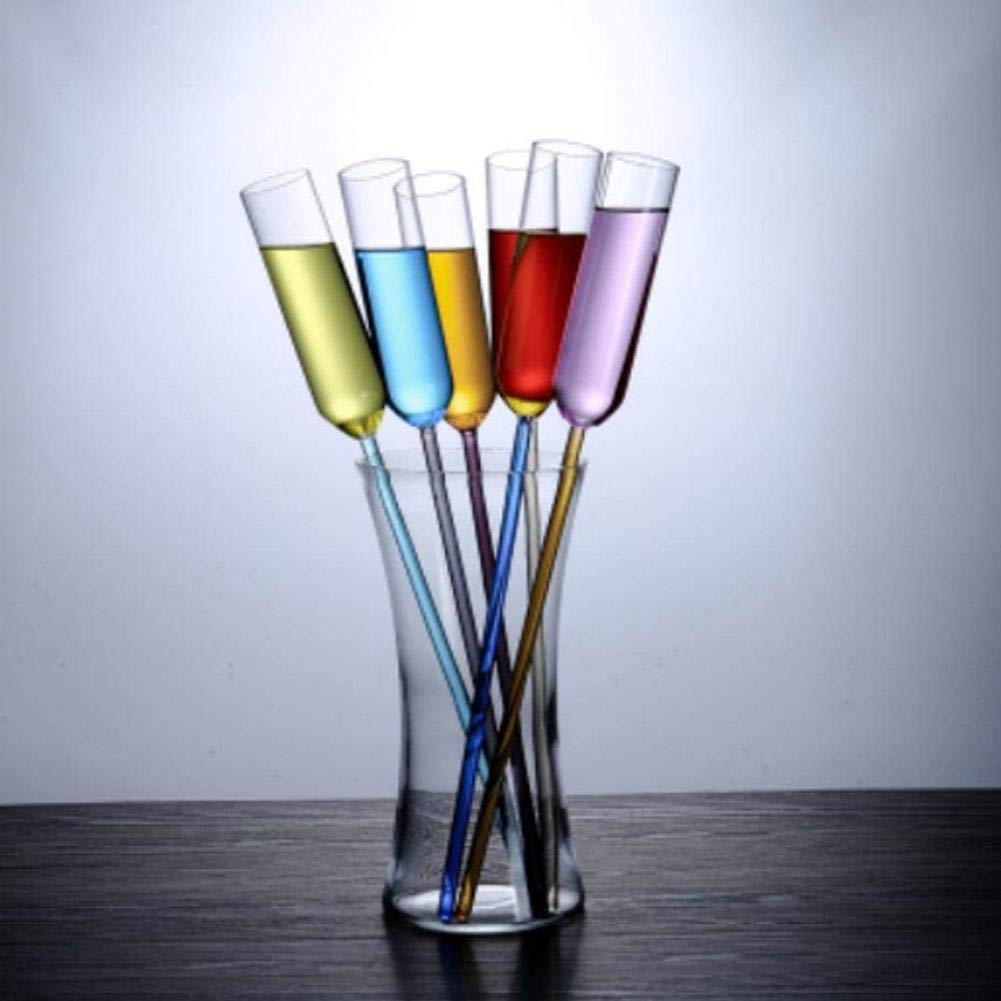 Decanter Bicchieri Whisky Calice Colorato Calice da Spiaggia Bicchiere da Champagne Flauti da Cocktail Bicchiere da Vino con Base Home Bar Party