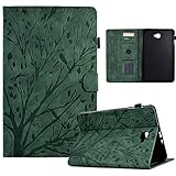 ➤ Diseño elegante: la superficie de la funda Galaxy Tab A 10.1 2016 tiene diferentes patrones que la hacen lucir hermosa. Los motivos florales, naturales y animales son agradables y hacen que la bandeja sea muy especial, más generosa y elegante. Ofrece un aspecto perfecto y una calidad excelente.