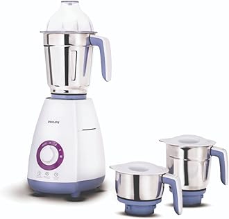 Philips HL7699/00 750-Watt Mixer Grinder (White/Grey)
