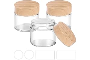 Small Glass Jars With Lids 2 oz | Elegant Containers for Various Uses