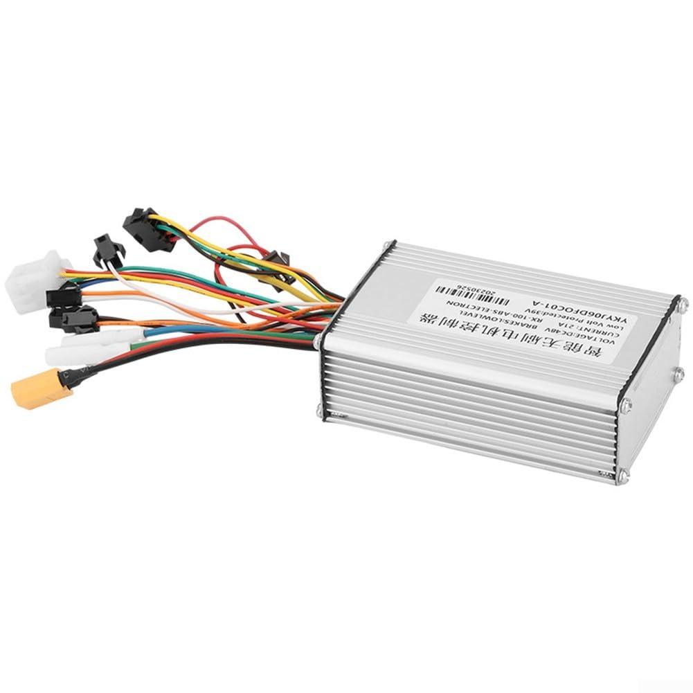 KugooM4pro Contrôleur de moteur pour scooter électrique, 48 V 21 A, sans balais intelligent, Intelligent Brushless Motor Controller, Contrôleur De Scooter Électrique avec Couvercle De Port De