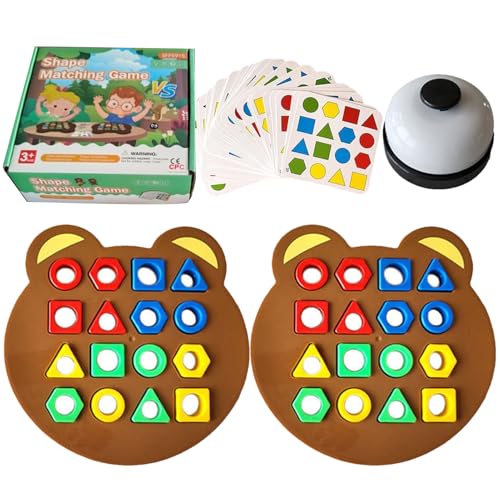 Juego de Bloques Shake & Slide - Juego dinámico de Dados para clasificar Formas, Estimulante para desarrollar la Inteligencia | Juguetes de Aprendizaje Infantiles Coloridos, Juguetes