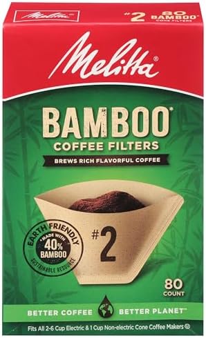 Melitta 63117 Filtr Bamboo #2 80Ct image 2