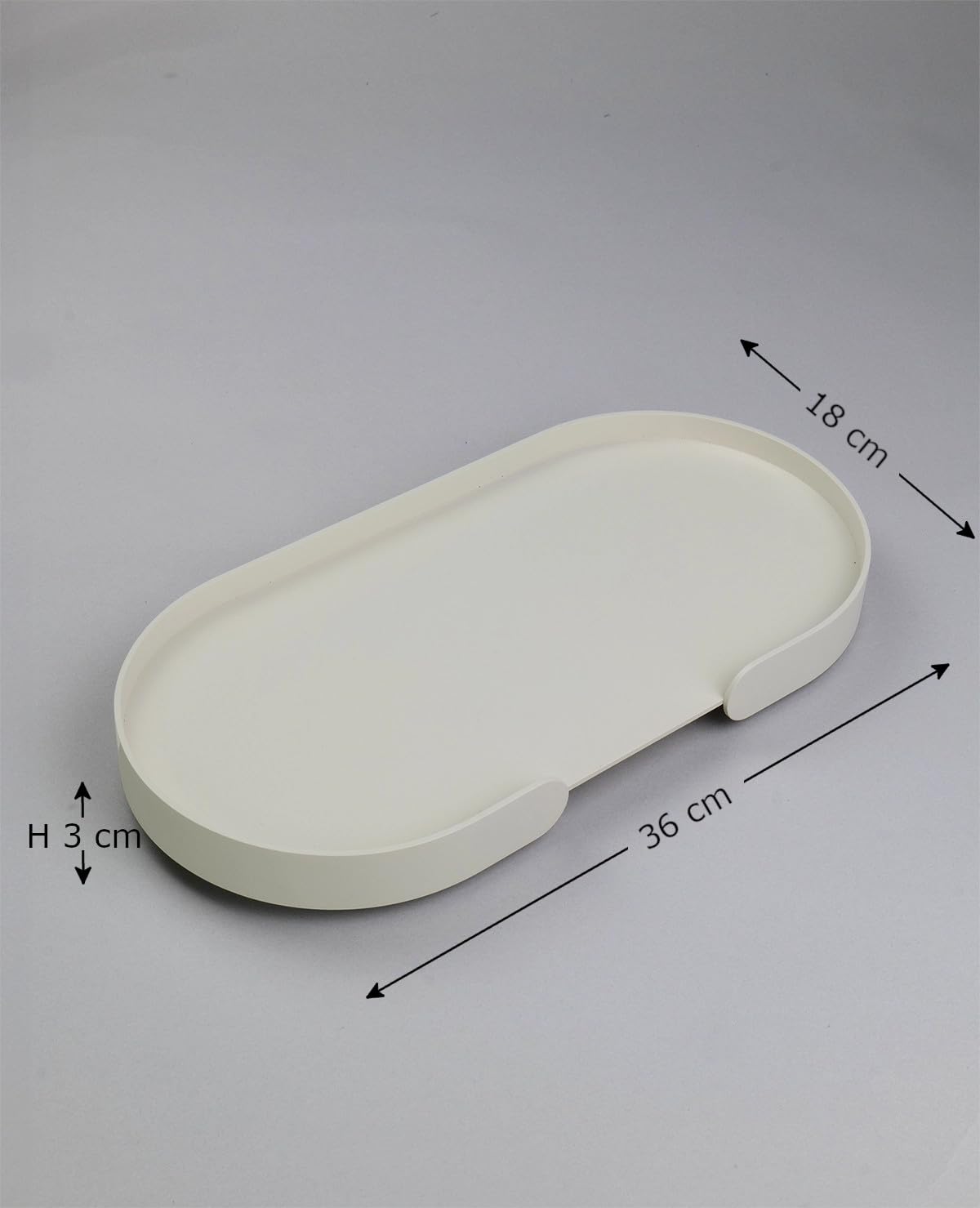Butler Tablett aus Aluminium, mit hochwertiger Pulverbeschichtung, Innovatives Design aus Deutschland făr Indoor/Outdoor geeignet, Made in EU by Siqual-Design (Rot)