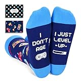 Gamer Gifts for Men Boyfriend - Video Game Socks for Teen Boys, Funny Gifts for Gamers, Gaming Stocking Stuffers