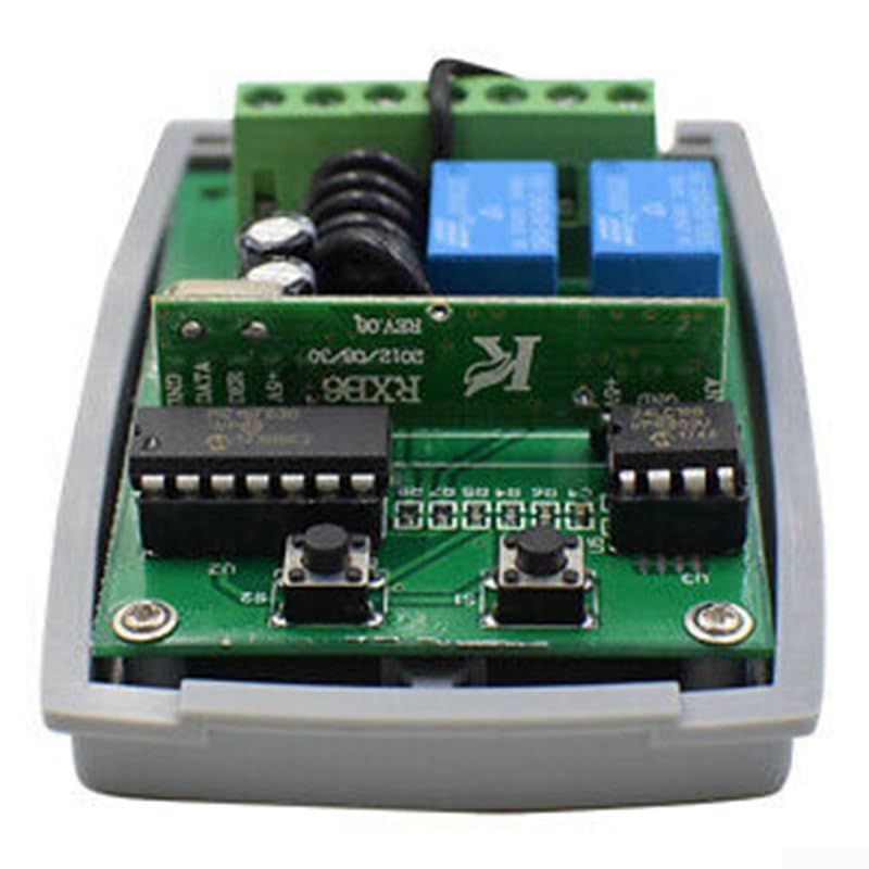 Receptor teledirigido grande del interruptor del almacenamiento 2Channel para el motor, 433 92Mhz