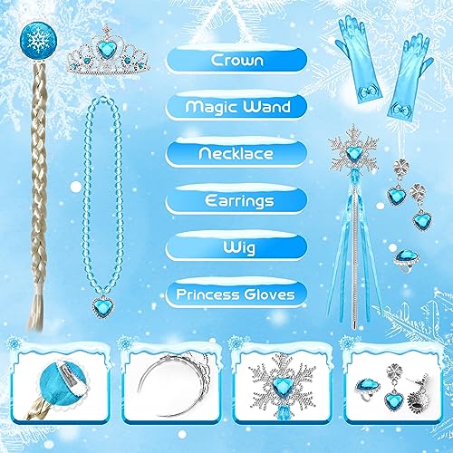 Luucio YLK-GZXHTZ-M-2023 Frozen Costume For Girls thumb #2