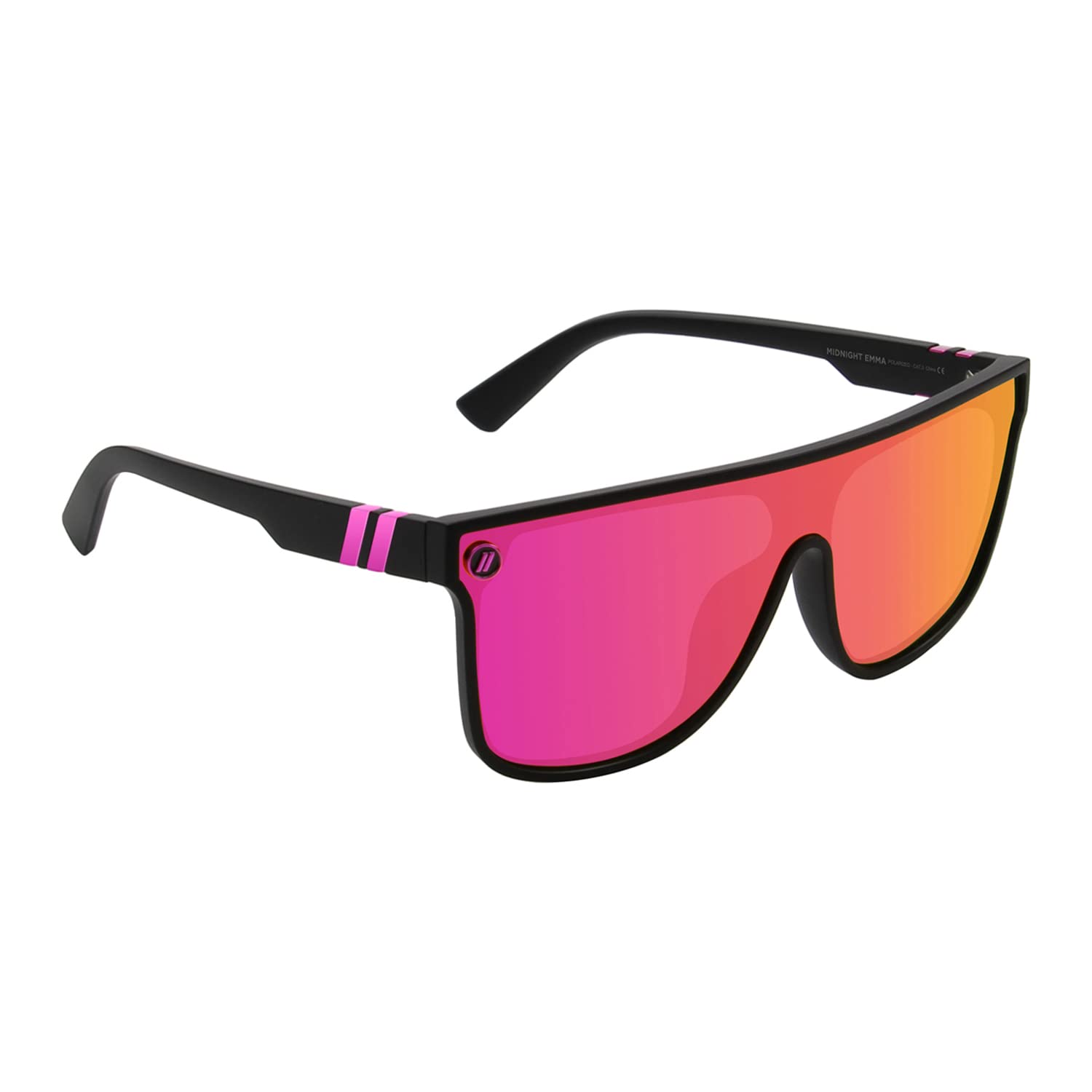 Blenders Eyewear SciFi Polarized Sunglasses Single-Lens with a Flat-Top Design 100% UV Protection For Men & Women
