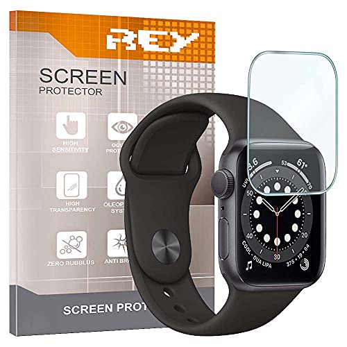 Protector de Pantalla para Apple Watch Series 6 - Series 5 - Series 4 de 40mm - SE 40mm, Reloj SmartWatch - Apple Watch Series 8 (41mm), (Pack 6X)