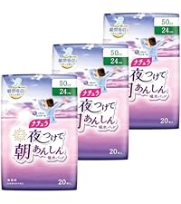 Amazon.co.jp: ナチュラ 夜つけて朝あんしん 吸水パッド 33cm 180cc大