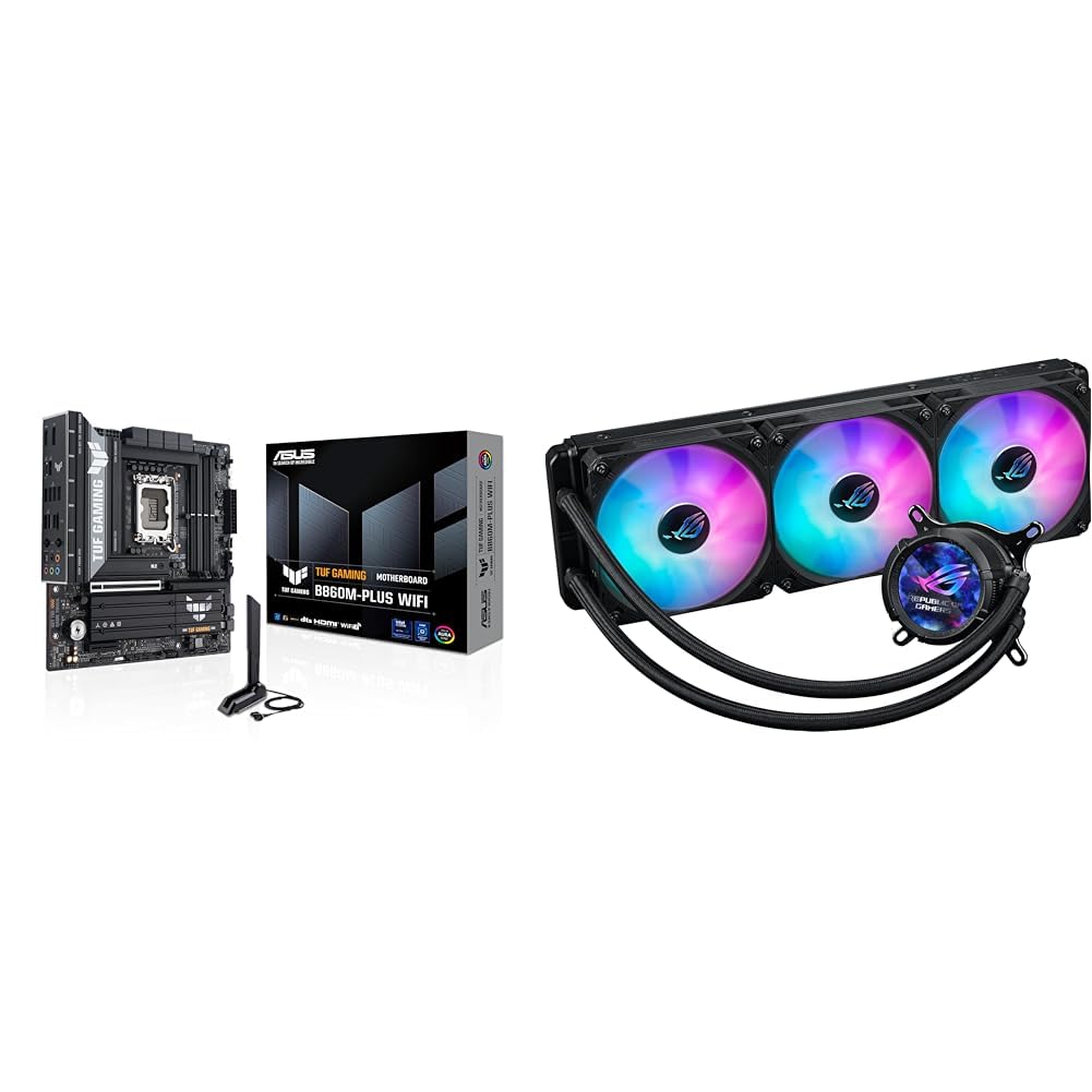 ASUS TUF Gaming B860M-PLUS WIFI + ROG STRIX LC AIO Bundle