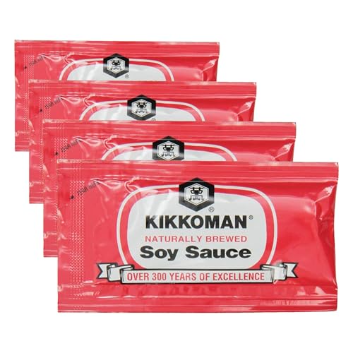 Image of Kikkoman Soy Sauce Packets, 500 Count (Pack of 4)