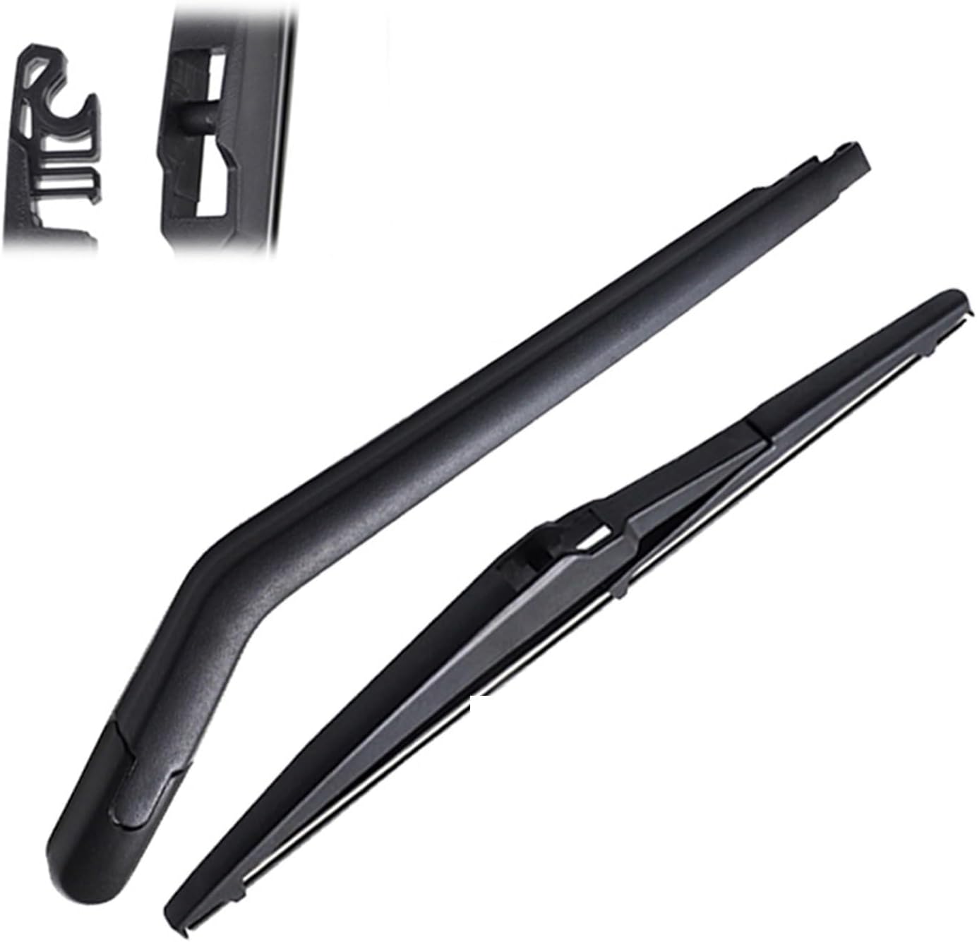 16" Rear Wiper Blade & Arm Set Kit for for Prius 2009-2015 Car Windshield Windscreen Tailgate Window Wiper Wipers