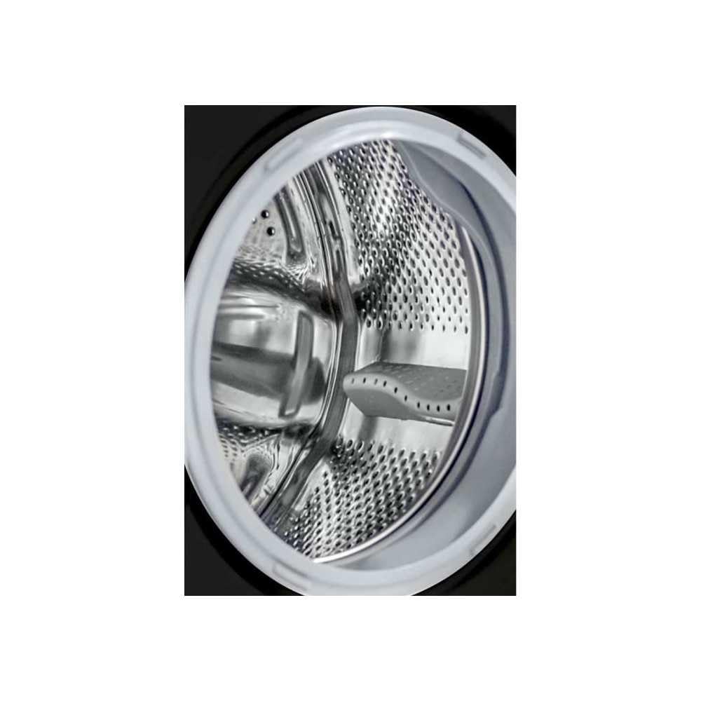 Lave-linge hublot CONTINENTAL EDISON CELL10140IBT - 10kg - Largeur 59,6 cm - Classe A - 1400 trs - moteur induction - noir mat