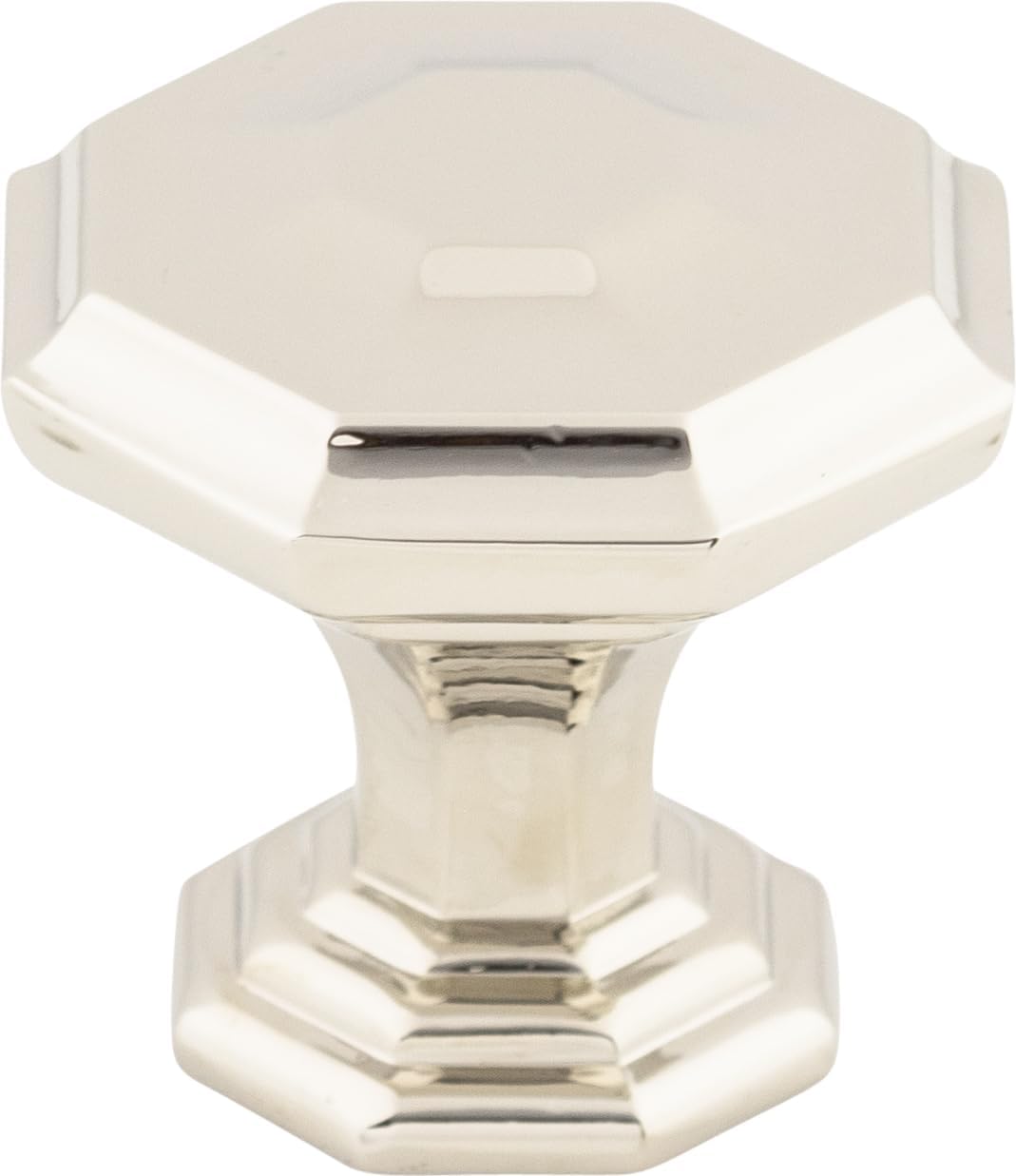 Top Knobs TK340PN Chareau Collection 1-1/4 Chalet Knob, Polished Nickel