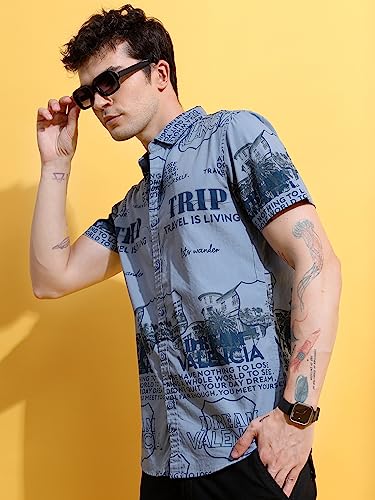 Image of Ketch Men's Solid Regular Fit Button Down Shirt