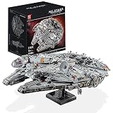 DURAGS 21026 Nave espacial para Milenio Falcon Mark II 12688 Piezas Modelo de Nave Espacial Bloques de sujeción