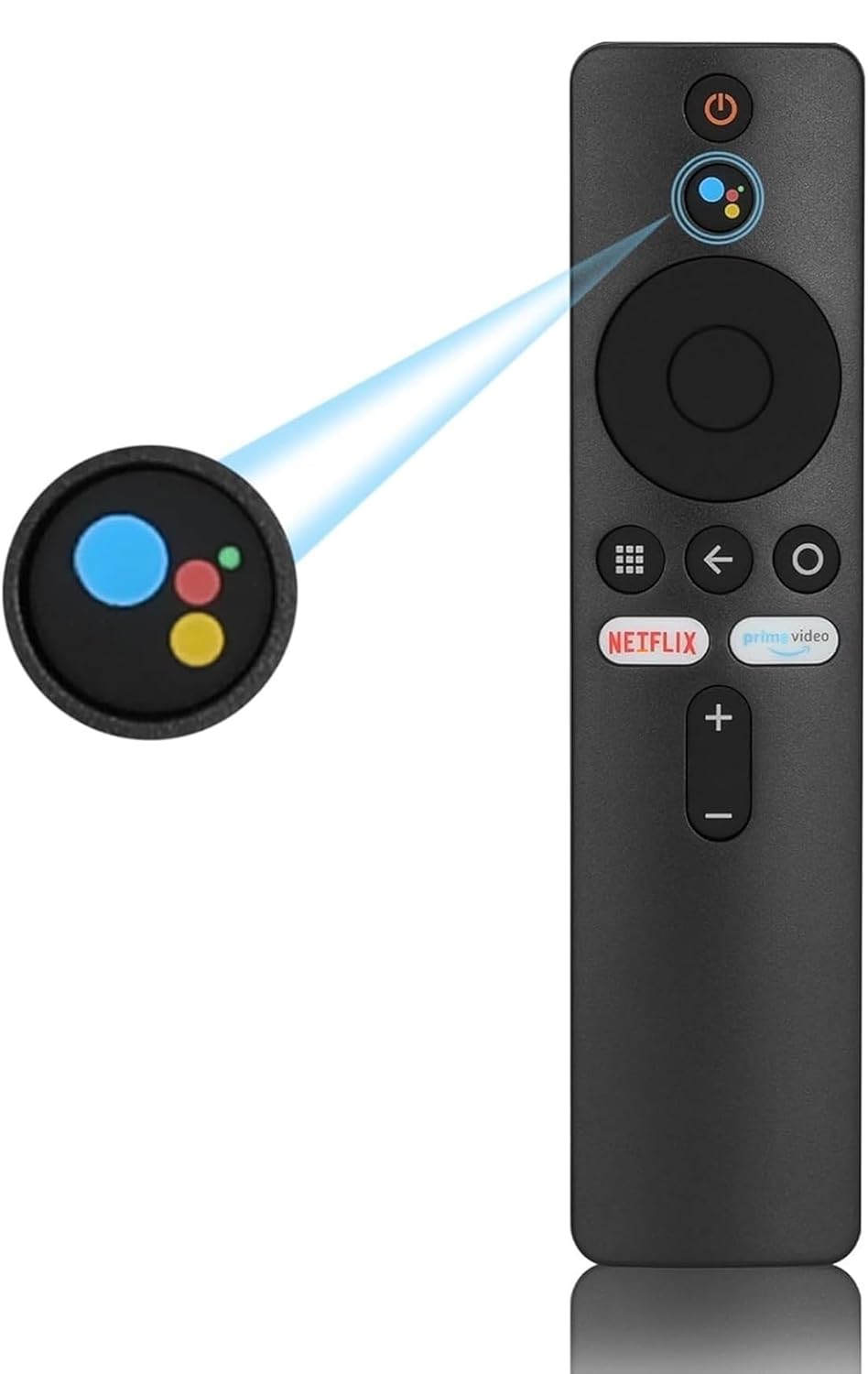 Compatible Remote for Xiaomi Mi Box S XMRM-006 and Mi TV Stick MDZ-22-AB MDZ-24-AA Smart Box with Google Assistant Function (Pairing Must Be Done) (Not Work in Mi/Redmi Tv) Better Quality Compatible Remote for Xiaomi Mi Box S XMRM-006 and Mi TV Stick MDZ-22-AB MDZ-24-AA Smart Box with Google Assistant Function (Pairing Must Be Done) (Not Work in Mi/Redmi Tv) Better Quality