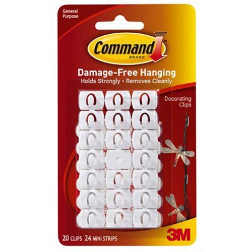 Image of Command Decorating Clips Value Pack, 120-Clip