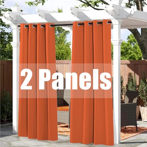 Rideau extérieur imperméable pour stopper le vis-à-vis de pergola