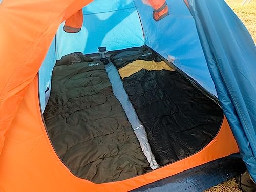 NAUTIKA, Barraca para acampamento com avance estruturado fechado Modelo Falcon com capacidade para 3