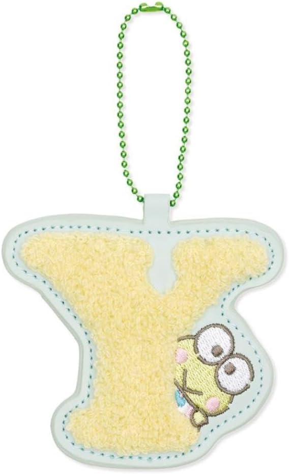 Sanrio Initial Holder, Aiara Embroidery, Y Kerokerokeropi
