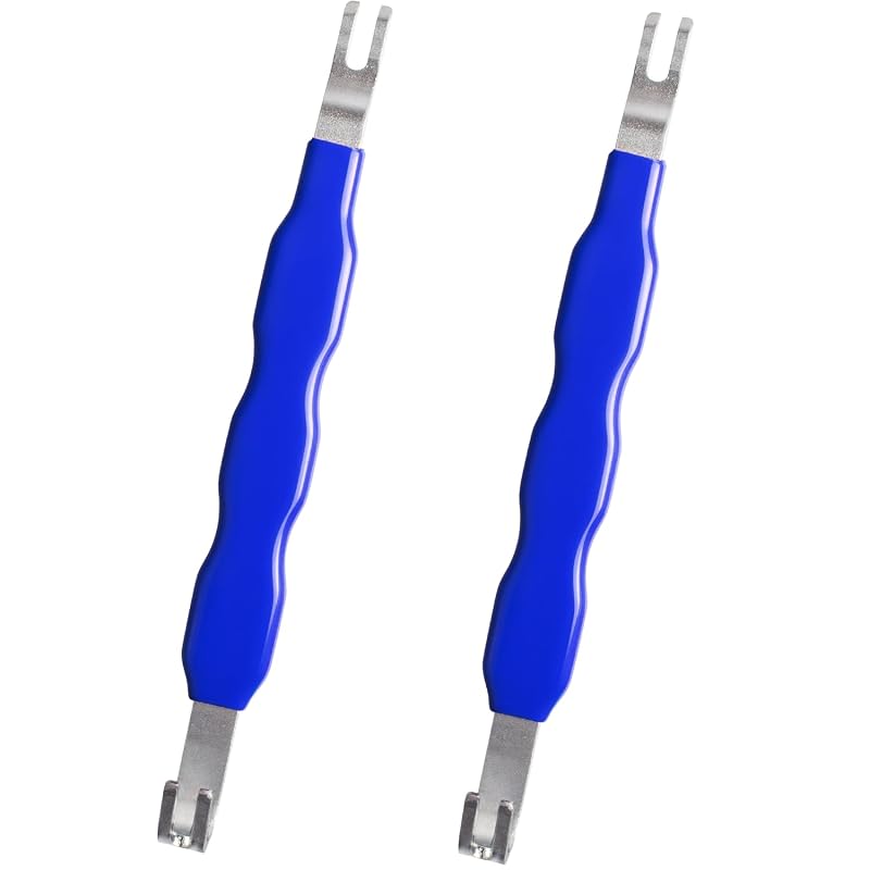 Kit de Ferramentas para Desconectar Conectores Elétricos Automotivos WAMEIJU com Pontas Duplas, Azul, 2 Peças