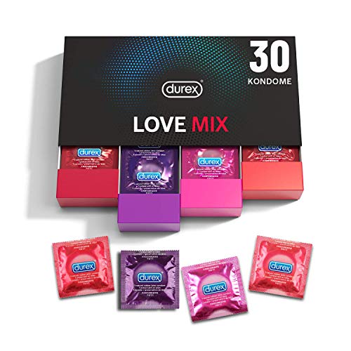 Bester der welt Kondome der Durex Love Collection in einer eleganten Schachtel: Aufregende Vielfalt, Praktikabilität und Diskretion…