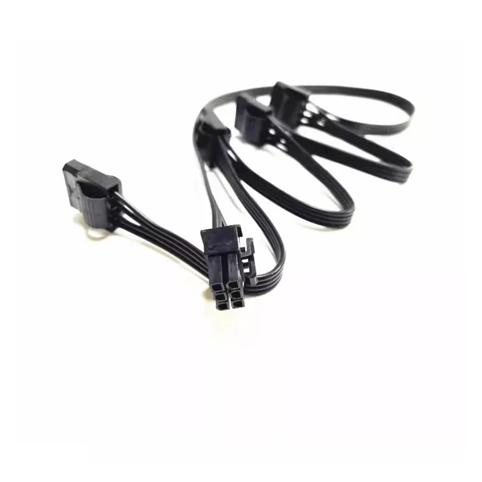 ZHANGLH 8/6P a GPU8 (6+2) pines CPU8pin (4+4) pines SATA IDE Molex Cable de alimentación para Segotep GM650 GM750 GM850 1000W 1250W Series Módulo (6Pin a 3 SATA)