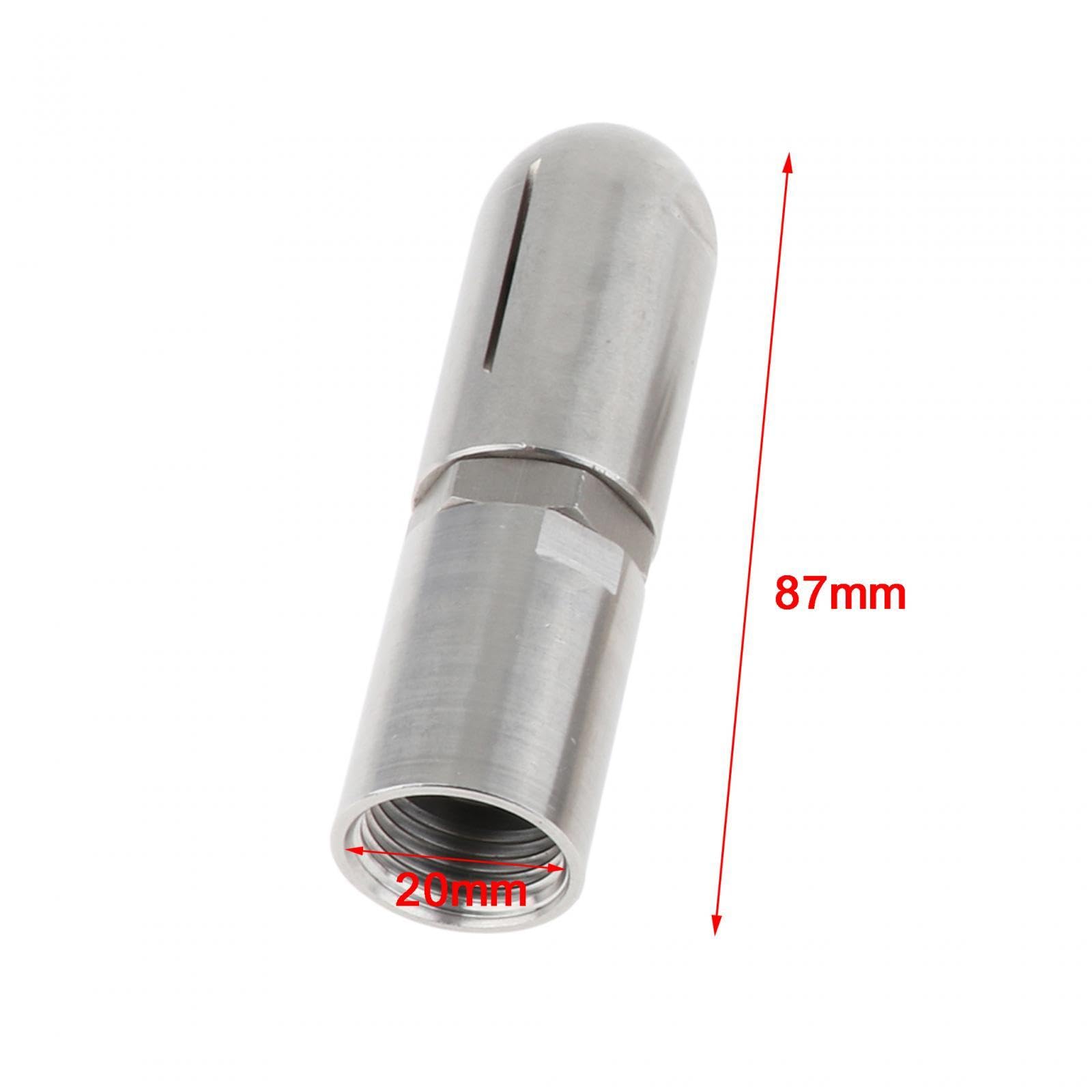 Bola Rotatoria de Limpieza de de Acero Inoxidable Herramienta Giratoria para Limpieza Profunda Giratoria 360 Grados Bajo Consumo de a, Estándar 1 2 Pulgadas