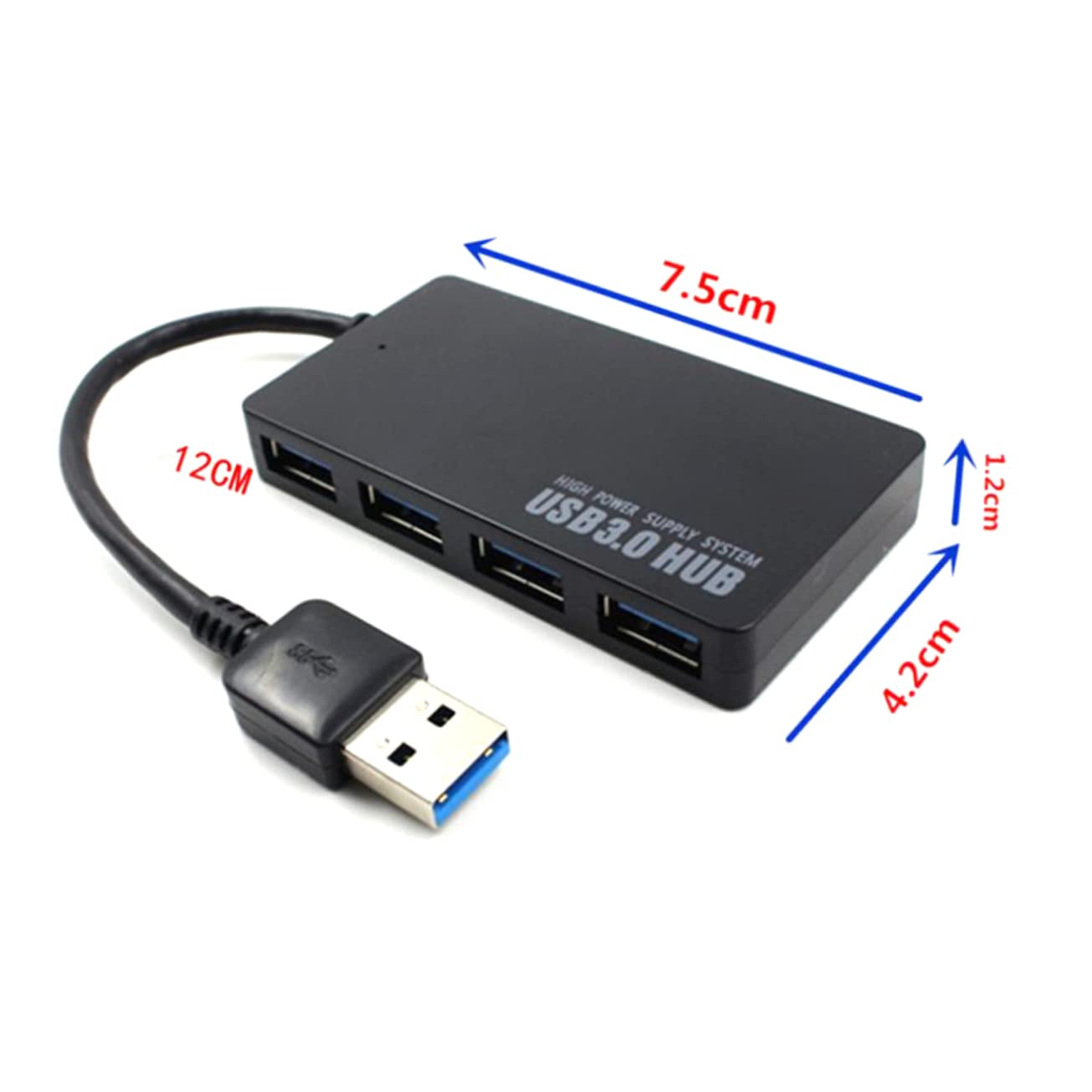 OSALADI 3 Piezas 4 Conectores USB Webcam cámara Web concentrador de ratón USB Conector de Dispositivo USB Puerto USB Divisor USB concentrador USB Mini Disidente Adaptador Equipo