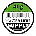 Nichrome 80-2000' - 40 Gauge Wire - 2000ft - 0.08mm - 0.003in - Made in USA - Master Wire Supply