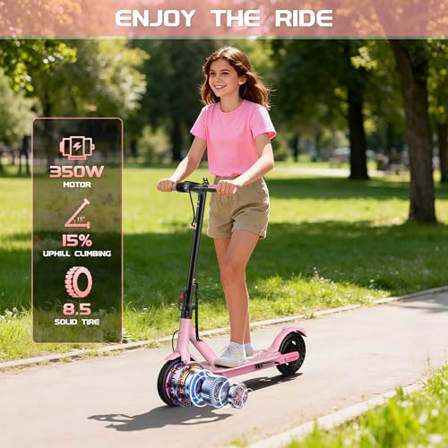 Image of MAXSHOT Electric Scooter Adults & Big Kids, Top Speed 9 /16 /19MPH, 10 /12 /16 /19Miles Range, 6.5 inch /8.5 inch Tires Folding Escooter, APP Control