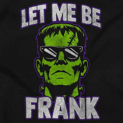Funny Halloween Let Me Be Frank Toddler Baby Graphic T Shirt2