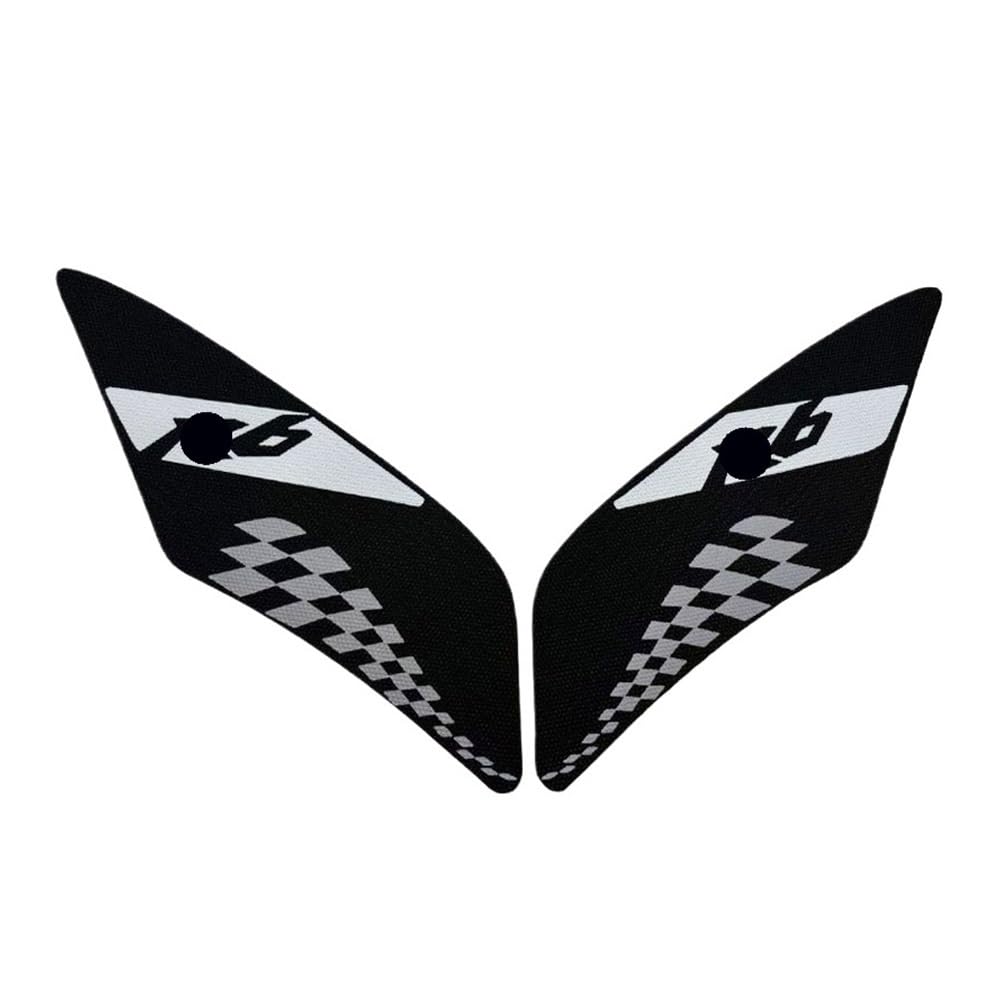 Protections réservoir antidérapantes R6 YZF-R6 autocollants grip latéraux