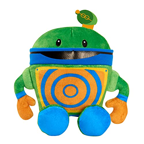 Team Umizoomi Beans Plush, 7-inch Collectible Plush, Made with Soft and Cuddly Fabrics, Bot, Kids Toys for Ages 3 Up by Just Play