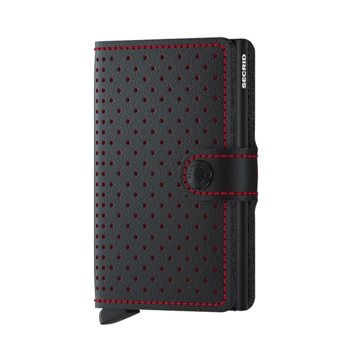 Miniwallet Black-Red One Size Unisex Adults