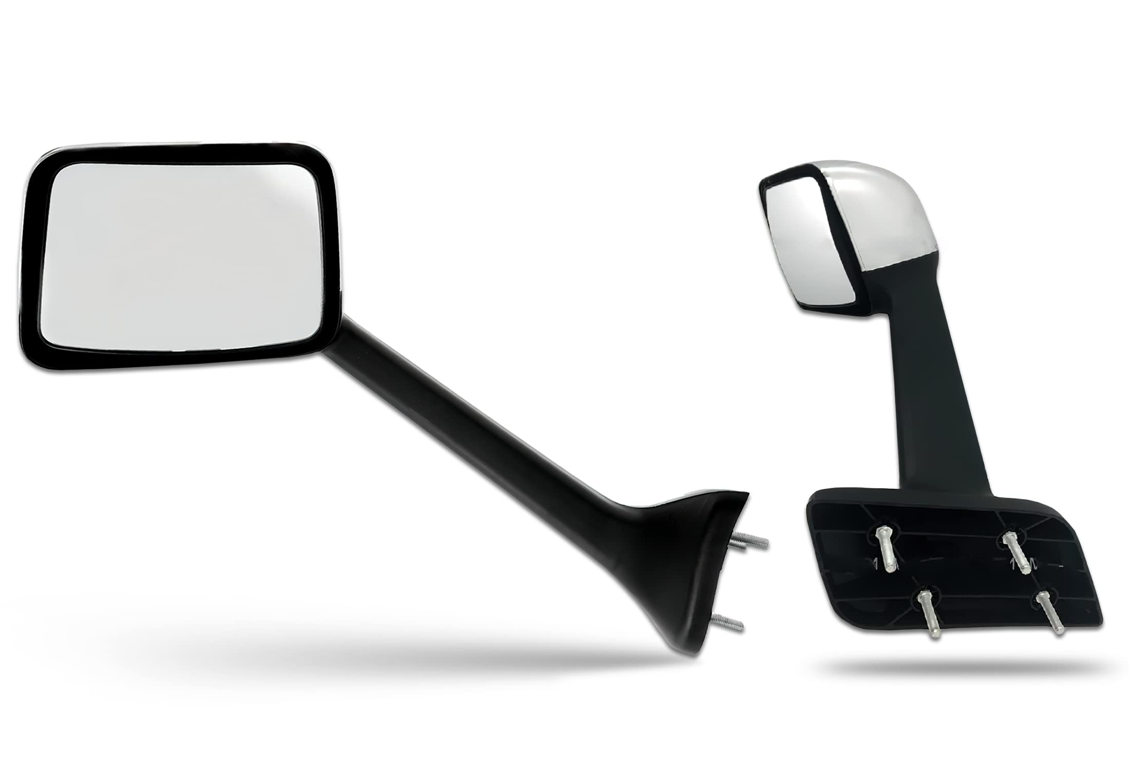 Amazon.com: KOZAK Chrome Hood Mirror (Left Driver Side) compatible