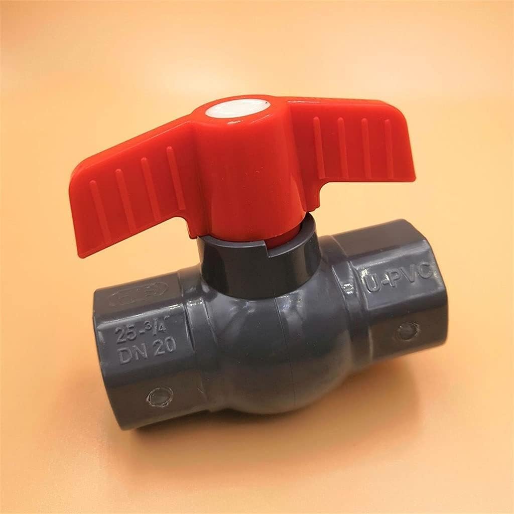 Válvulas de Bola de plástico, 1 Uds. Adaptador de Tanque Peces Acuario jardín PVC DN15(Inner Dia.110mm)