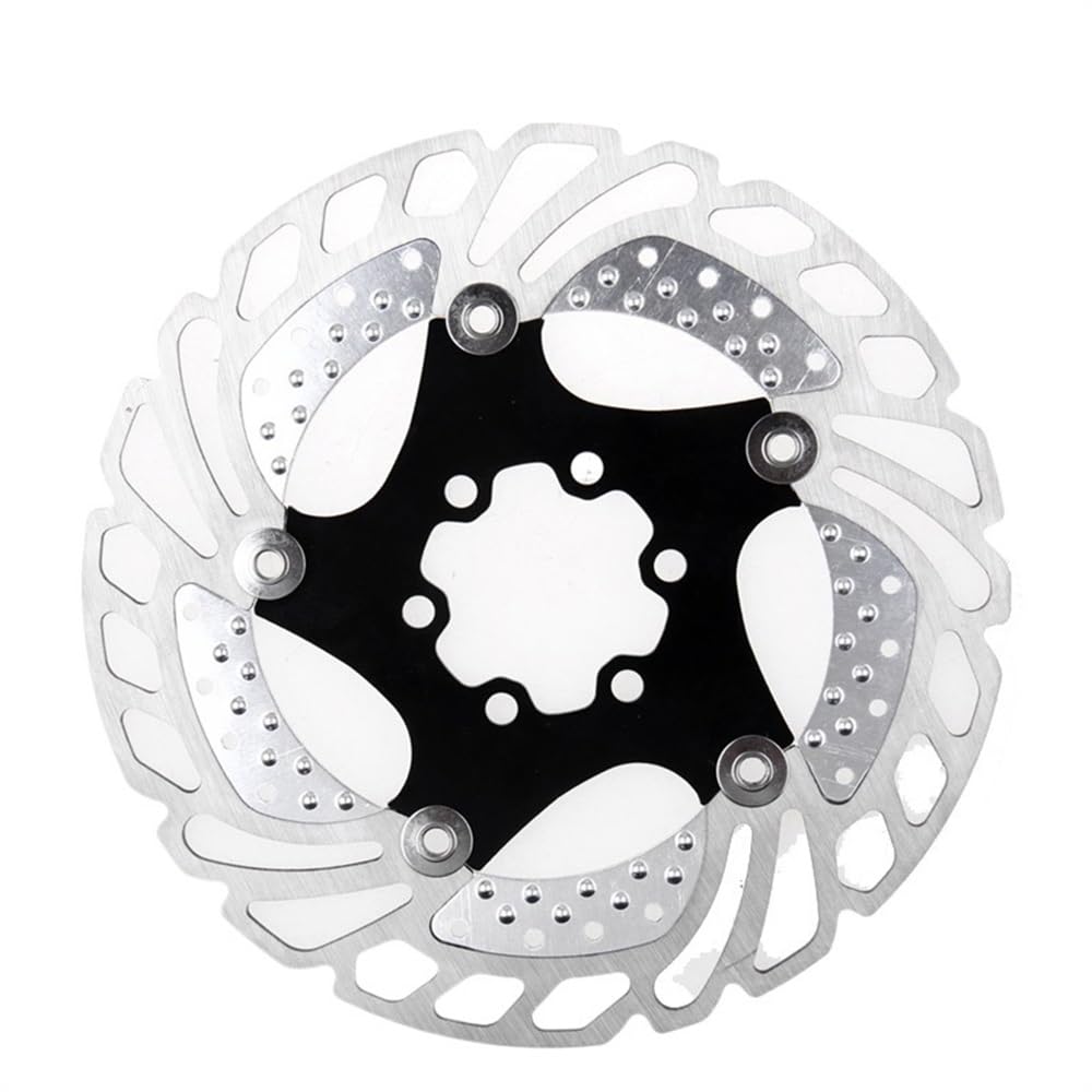 Disco Freno Discos de freno Rotor de bicicleta de montaña, 160mm, 180mm, Disco 203mm, 140mm, frenos de disco de bicicleta, accesorios de refrigeración for ciclismo Freno Disco(Color:Cool 160red)