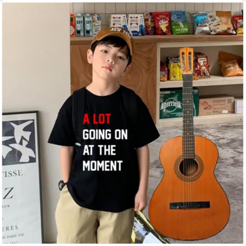 Image of A Lot Going on at The Moment Shirt for Girls, Shirt for Kids, We are Never Shirt, A Lot Going Shirt