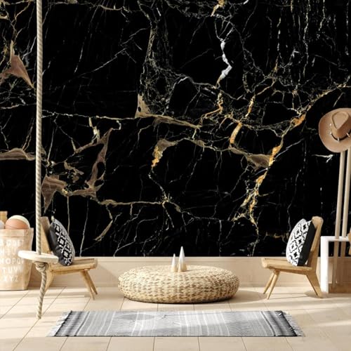 Papier peint mural modern 3D texture de marbre pour décoration