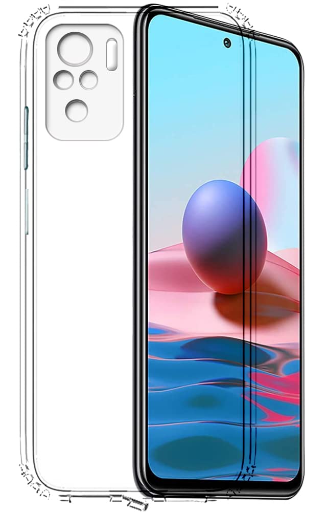 Tough Lee Back Cover Case for Redmi Note 11SE / 11 SE/Mi Redmi Note 10 / Redmi Note 10s (Anti-Slip, Dust Plug, Precise Cut-Outs, Transparent) (B0926S3J3S) Amazon Price History, Amazon Price Tracker