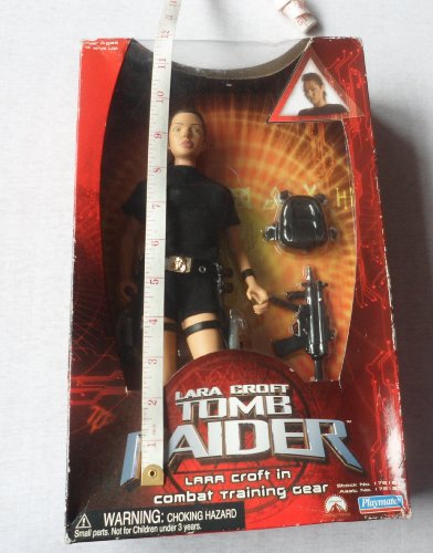 Barbie Lara Croft Tomb Raider in combat training gear