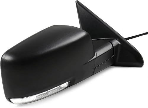 Miniatura 5 de SCITOO Espejo de visión lateral del pasajero lado derecho apto para 2009-2010 para Dodge para Ram 1500 2011-2013 para Ram 1500 Manual Plegable