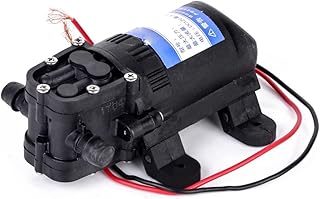 CHFYIJYHM Bomba Sumergible Duradera 12V 70 3.5L/min Bomba eléctrica agrícola Negro Micro diafragma de Alta presión Bomba de sentina for Barco