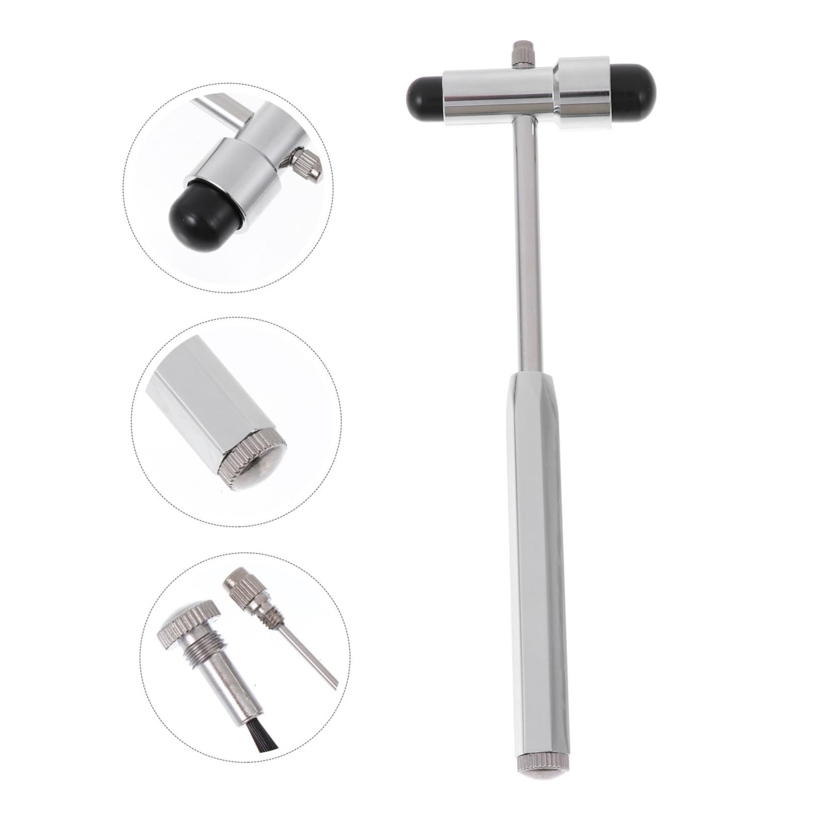 Cabilock 4 Stck. Multi Funktionaler Neurologischer Hammer aus Praktischer Reflexhammer für Neurologische Untersuchungen Ergonomischer für Präzise Leicht Tragbar für Ärzte Therapeuten